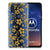 Motorola One Vision TPU Case Gouden Bloemen