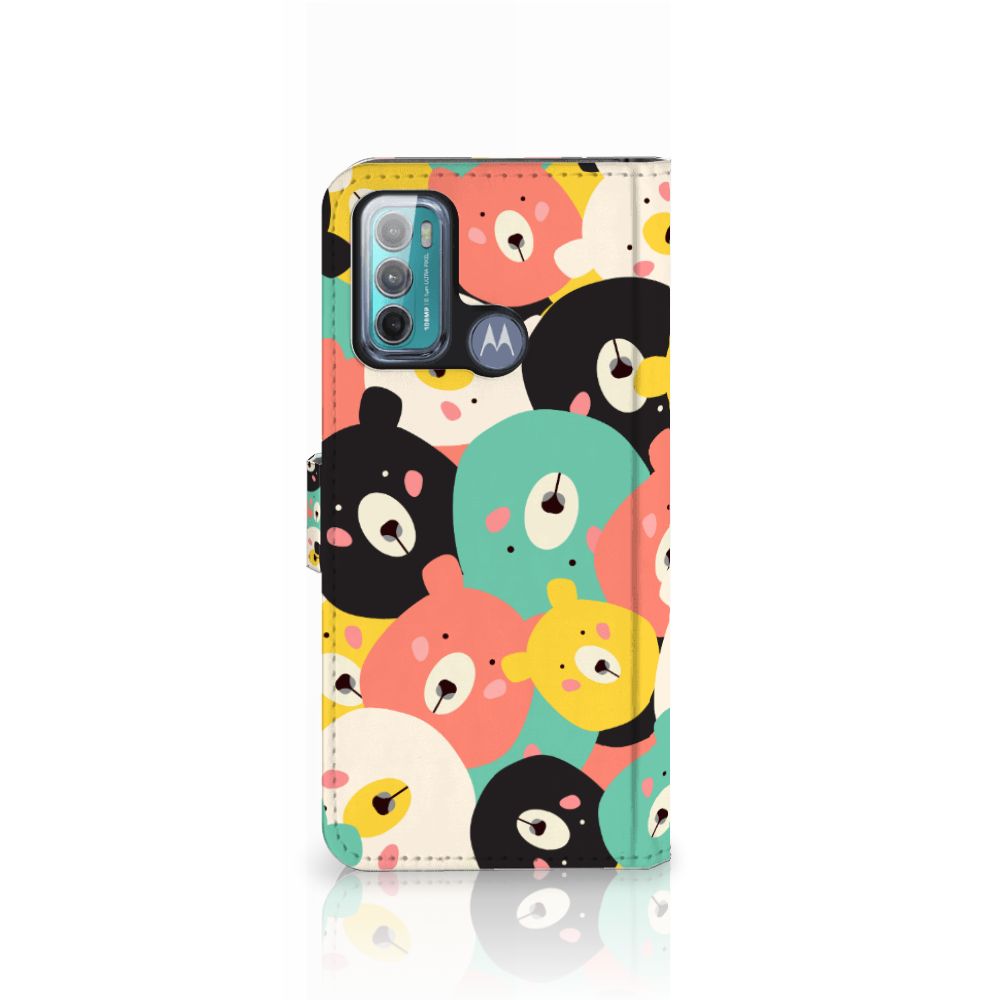 Motorola Moto G60 Leuk Hoesje Bears