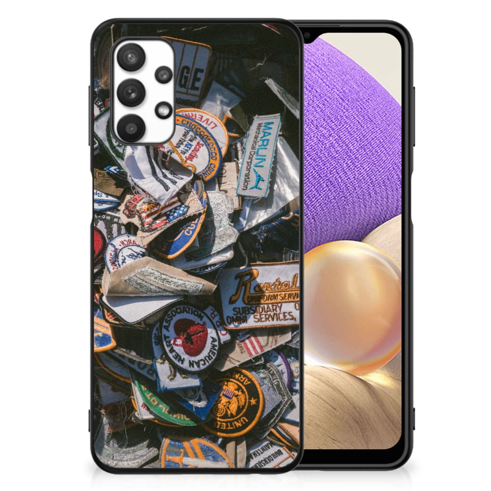 Samsung Galaxy A32 5G Silicone Back Case Badges B2C Telecom