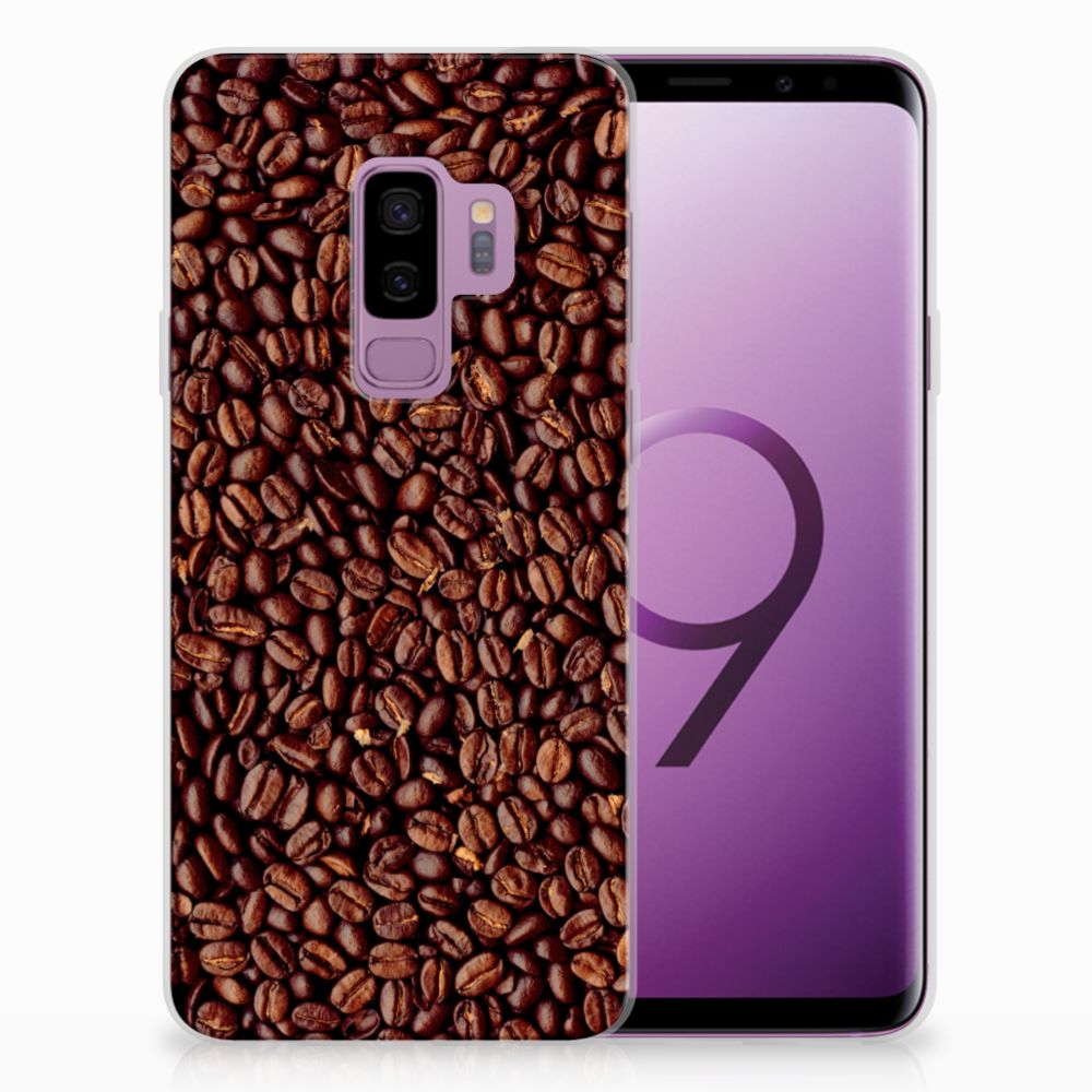 Samsung Galaxy S9 Plus Siliconen Case Koffiebonen