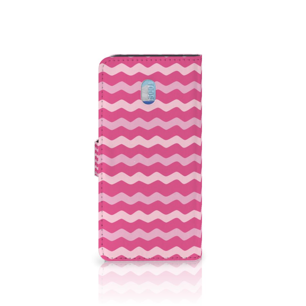 Xiaomi Redmi 8A Telefoon Hoesje Waves Pink