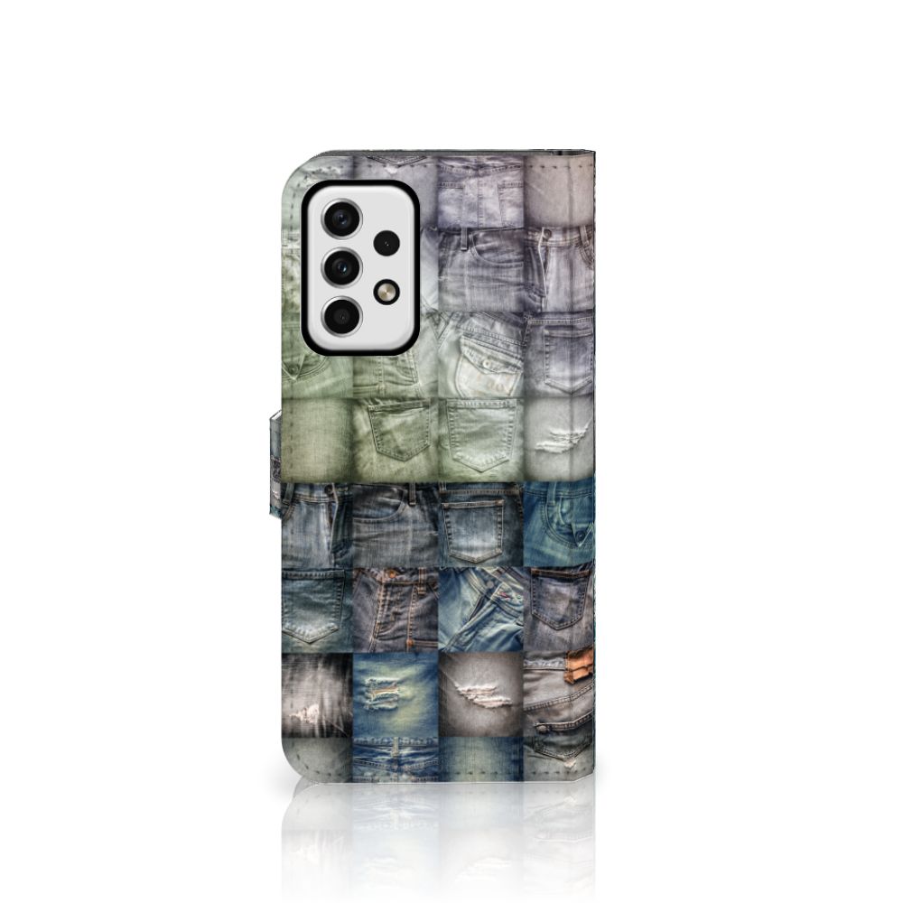 Wallet Case met Pasjes Samsung Galaxy A23 Spijkerbroeken