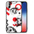 Telefoonhoesje iPhone X | Xs Skull Red
