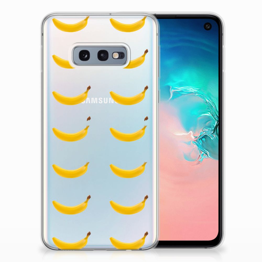 Samsung Galaxy S10e Siliconen Case Banana