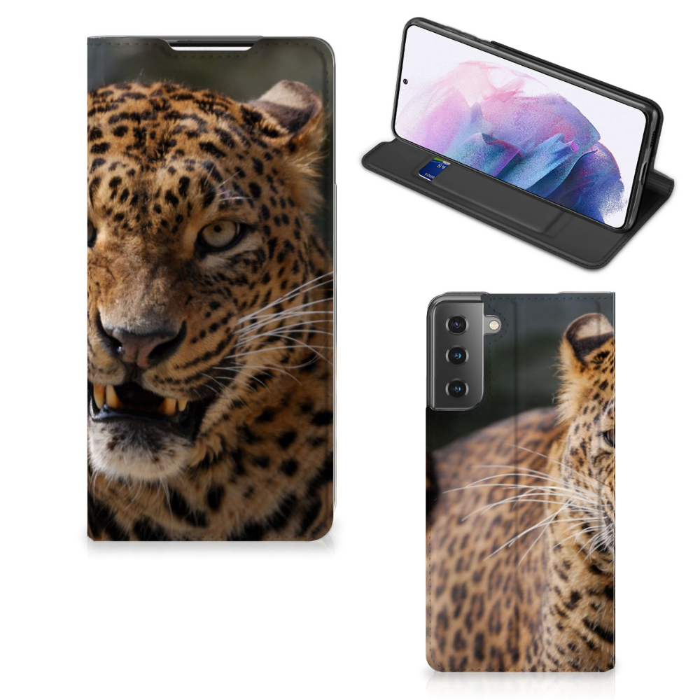 Samsung Galaxy S21 Plus Hoesje maken Luipaard - B2C Telecom