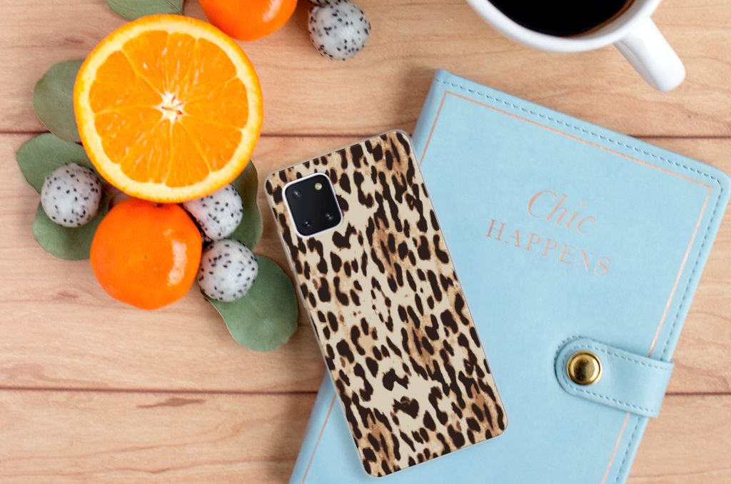 Samsung Galaxy Note 10 Lite TPU Hoesje Leopard