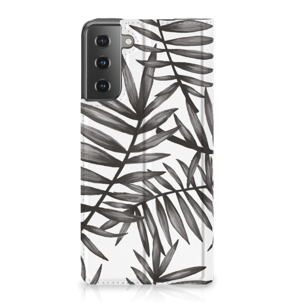 Samsung Galaxy S21 Plus Smart Cover Leaves Grey - B2C Telecom