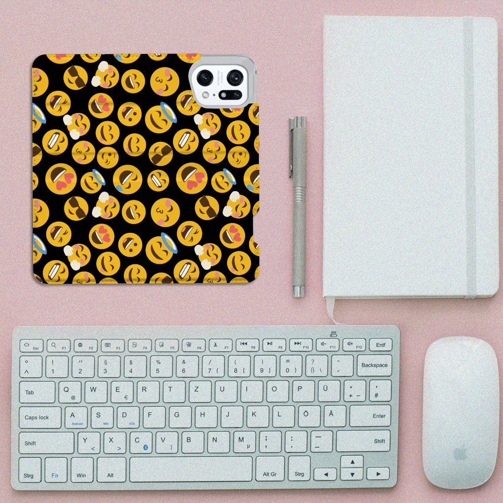 OPPO Find X5 Pro Hoesje met Magneet Emoji - B2C Telecom