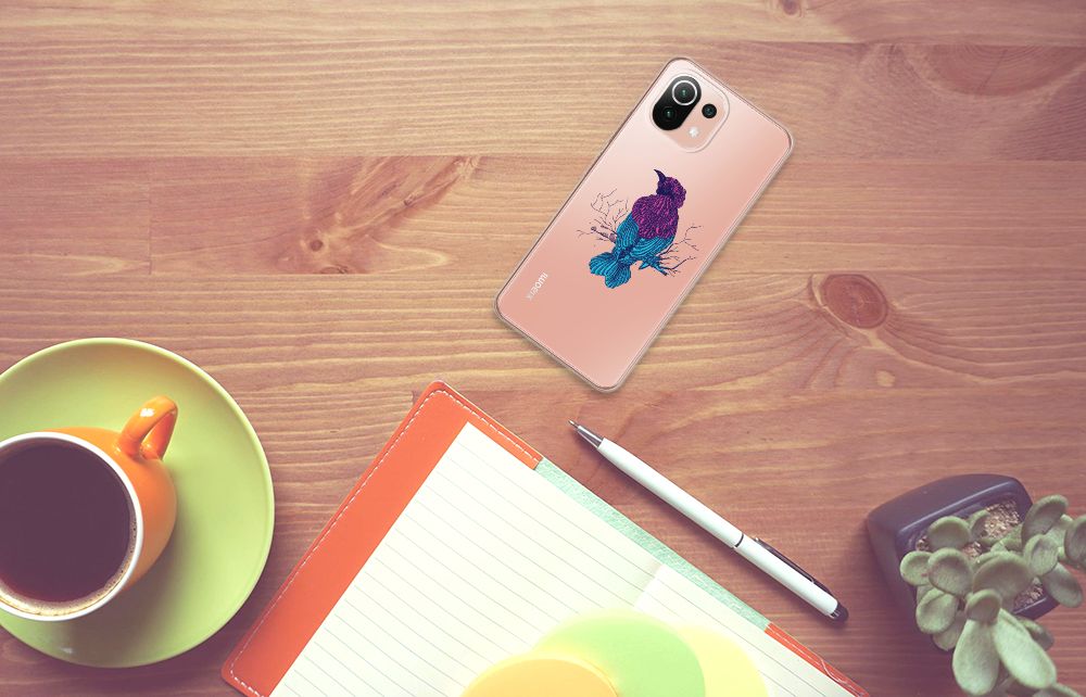 Xiaomi Mi 11 Lite | 11 Lite 5G NE Telefoonhoesje met Naam Merel B2C Telecom