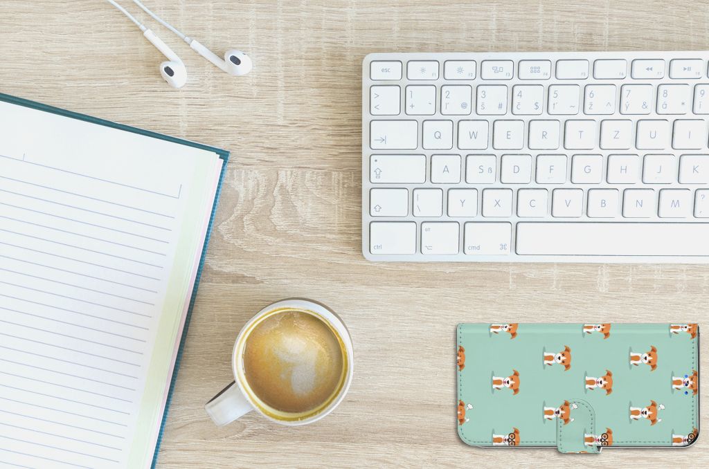 Huawei P Smart 2020 Telefoonhoesje met Pasjes Pups