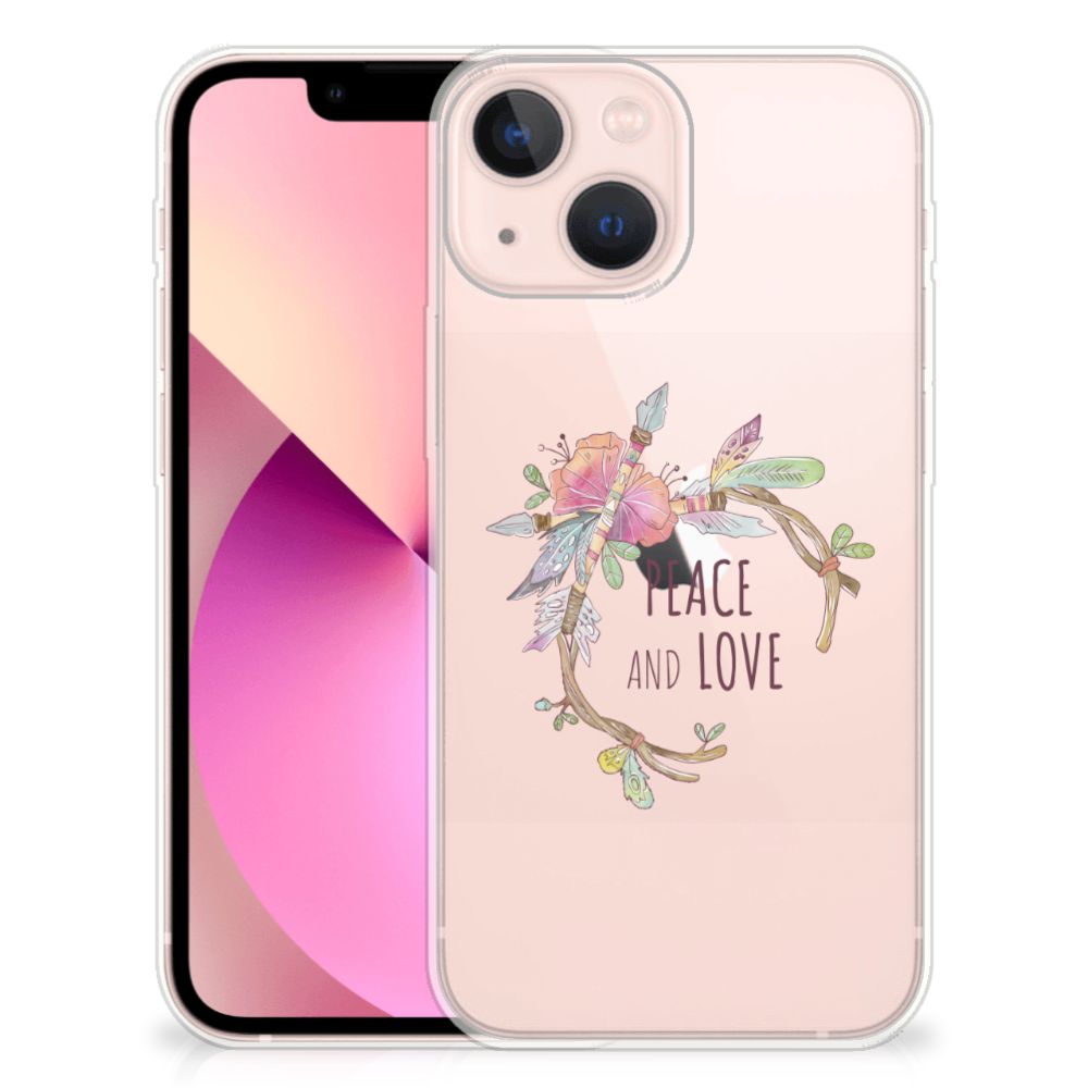 iPhone 13 mini Telefoonhoesje met Naam Boho Text B2C Telecom