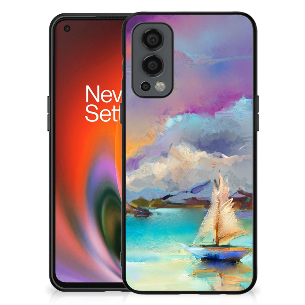 Kleurrijke Telefoonhoesje OnePlus Nord 2 Boat
