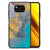 Xiaomi Poco X3 | X3 Pro Marmeren Print Telefoonhoesje Marble Blue Gold B2C Telecom