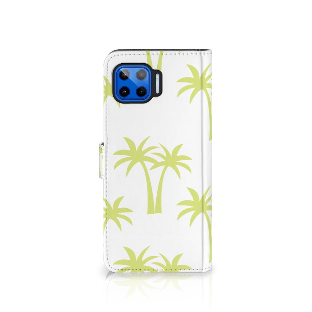 Motorola Moto G 5G Plus Hoesje Palmtrees