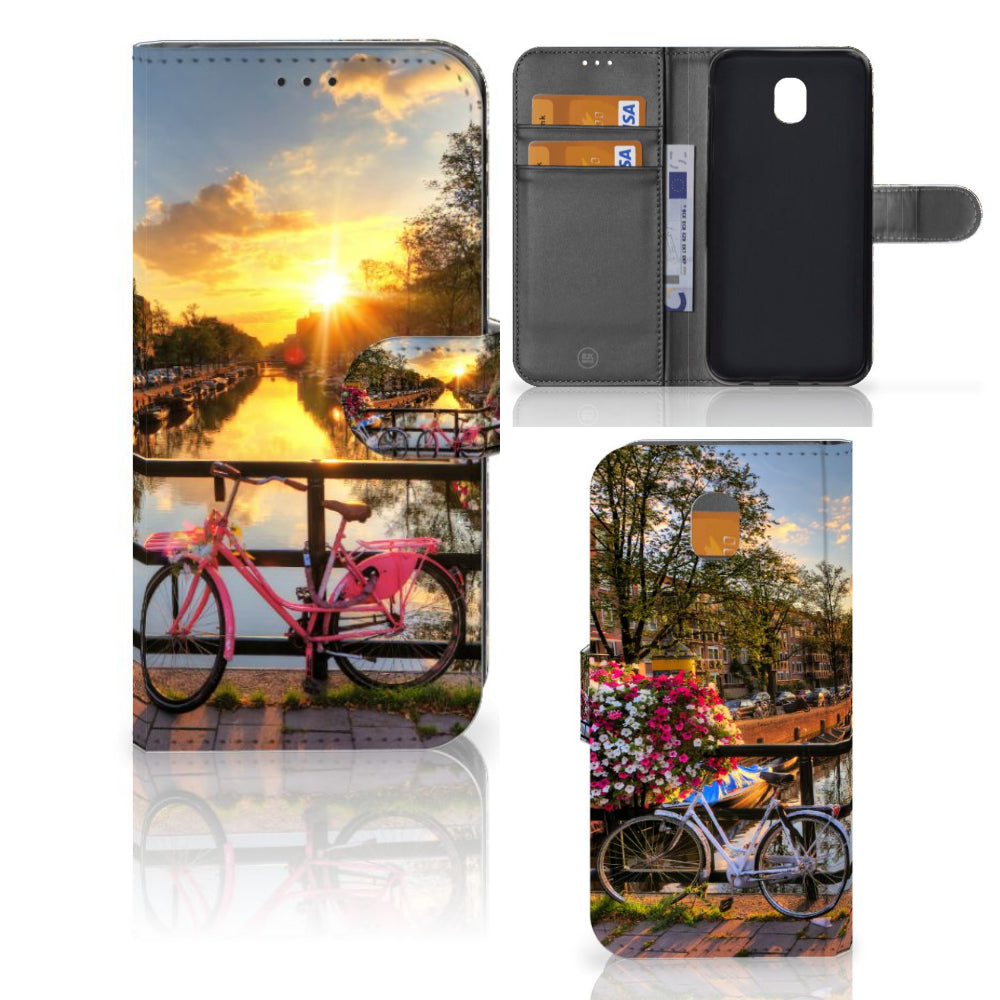 Samsung Galaxy J5 2017 Flip Cover Amsterdamse Grachten