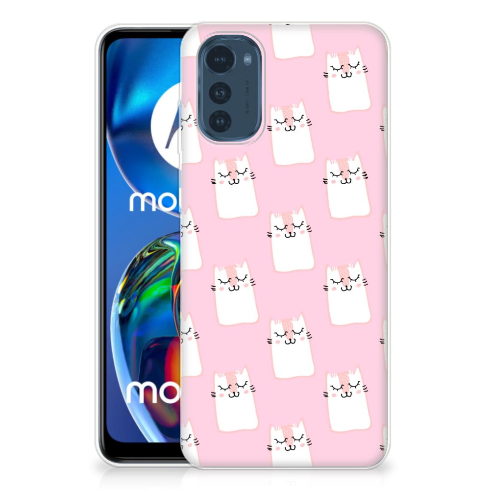 Motorola Moto E32/E32s TPU Hoesje Sleeping Cats