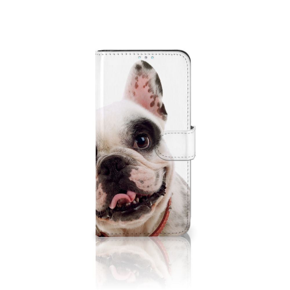 Samsung Galaxy A41 Telefoonhoesje met Pasjes Franse Bulldog
