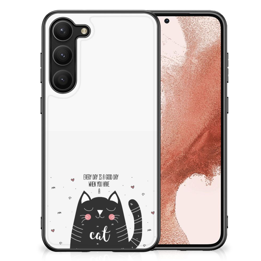 Samsung Galaxy S23 Plus Hoesje Cat Good Day B2C Telecom