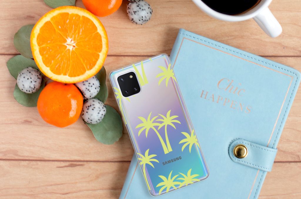 Samsung Galaxy Note 10 Lite TPU Case Palmtrees