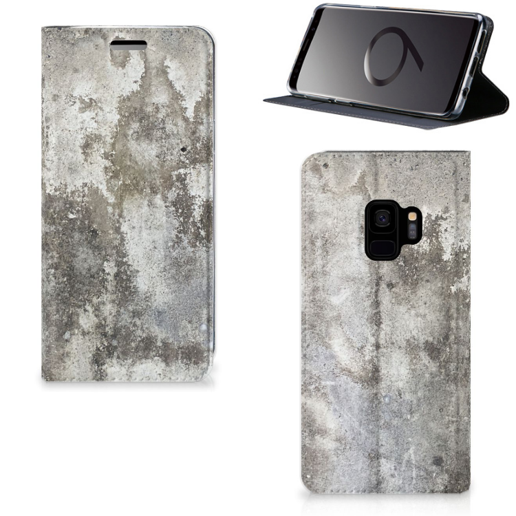 Samsung Galaxy S9 Standcase Beton Print