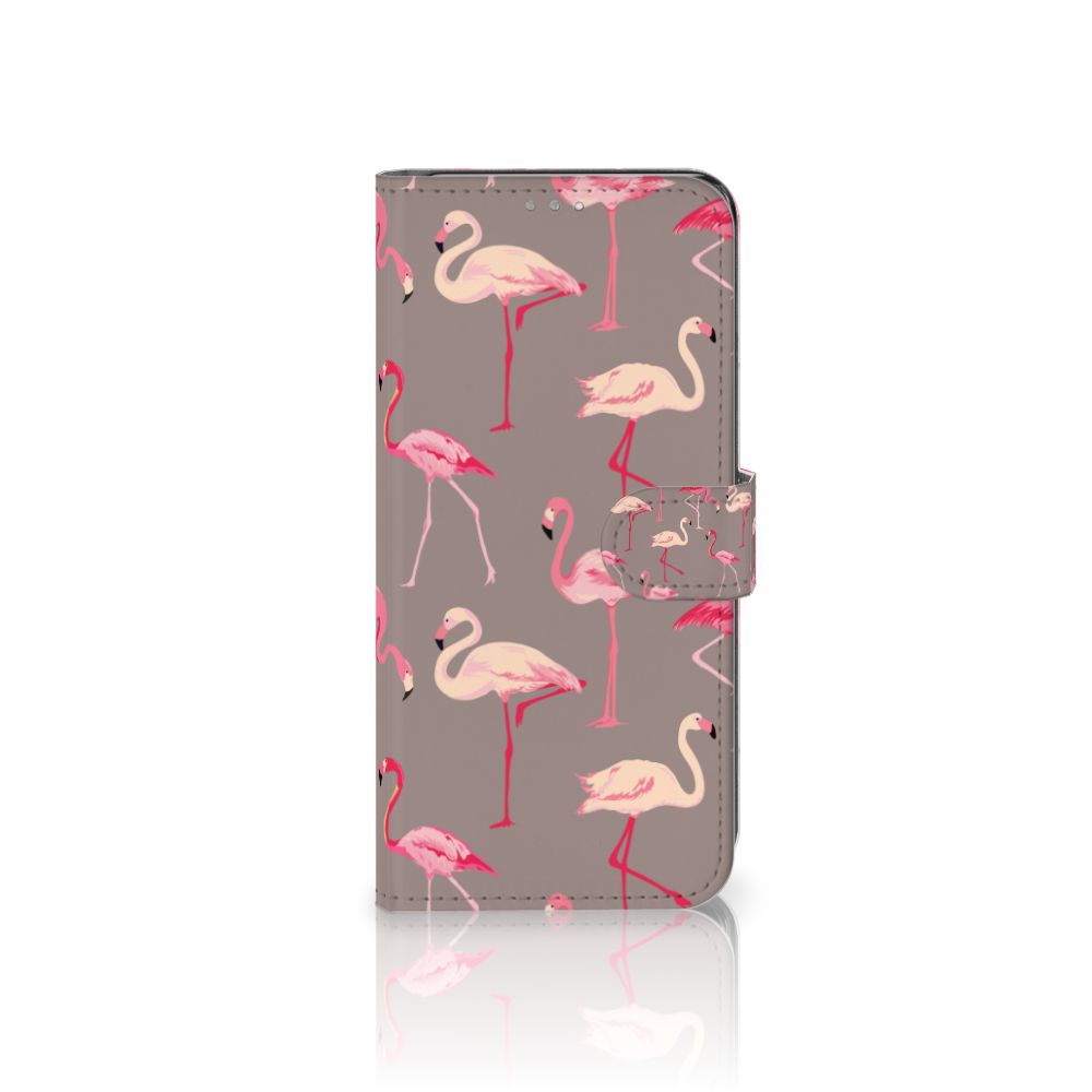 OnePlus Nord N100 Telefoonhoesje met Pasjes Flamingo