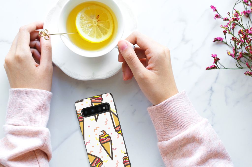 Samsung Galaxy S10 Silicone Case Icecream B2C Telecom