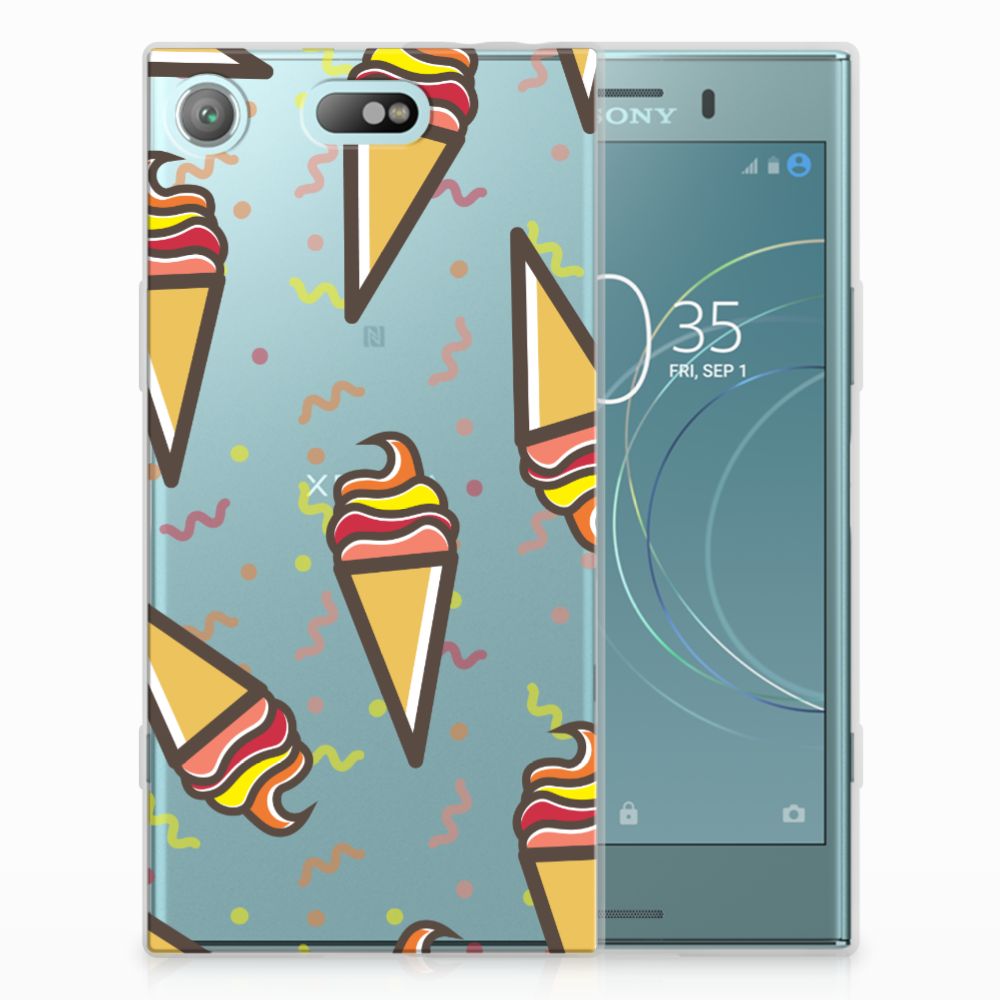 Sony Xperia XZ1 Compact Siliconen Case Icecream