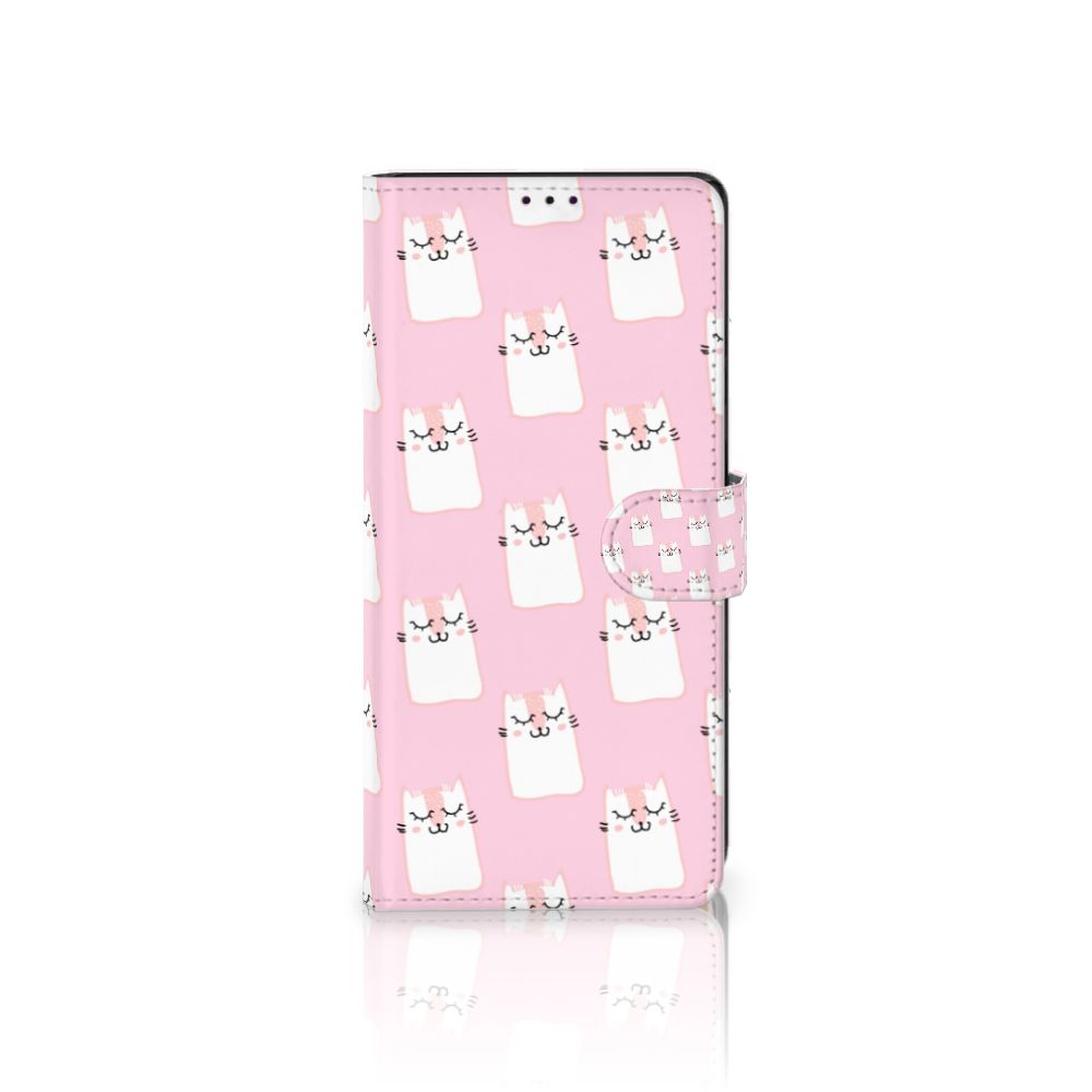 Samsung Galaxy Note20 Ultra Telefoonhoesje met Pasjes Sleeping Cats