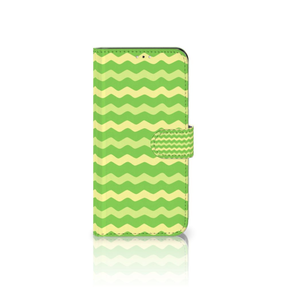 Samsung Galaxy A33 5G Telefoon Hoesje Waves Green