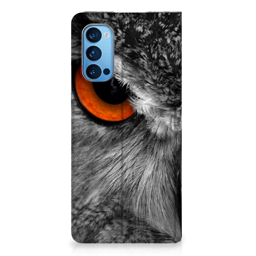 OPPO Reno4 Pro 5G Hoesje maken Uil - B2C Telecom