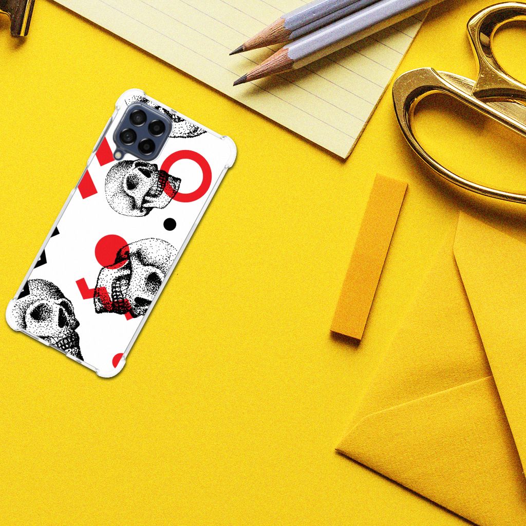 Extreme Case Samsung Galaxy M53 Skull Red B2C Telecom