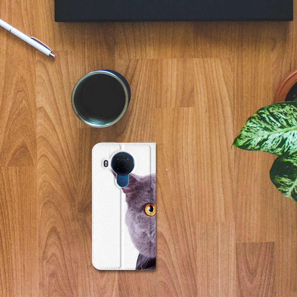 Nokia 5.4 Hoesje maken Kat - B2C Telecom