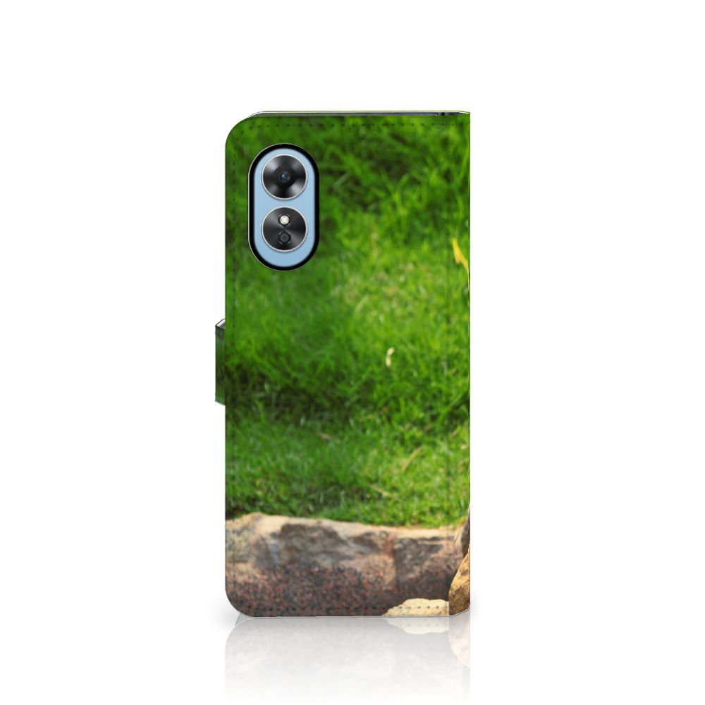 OPPO A17 Telefoonhoesje met Pasjes Panda