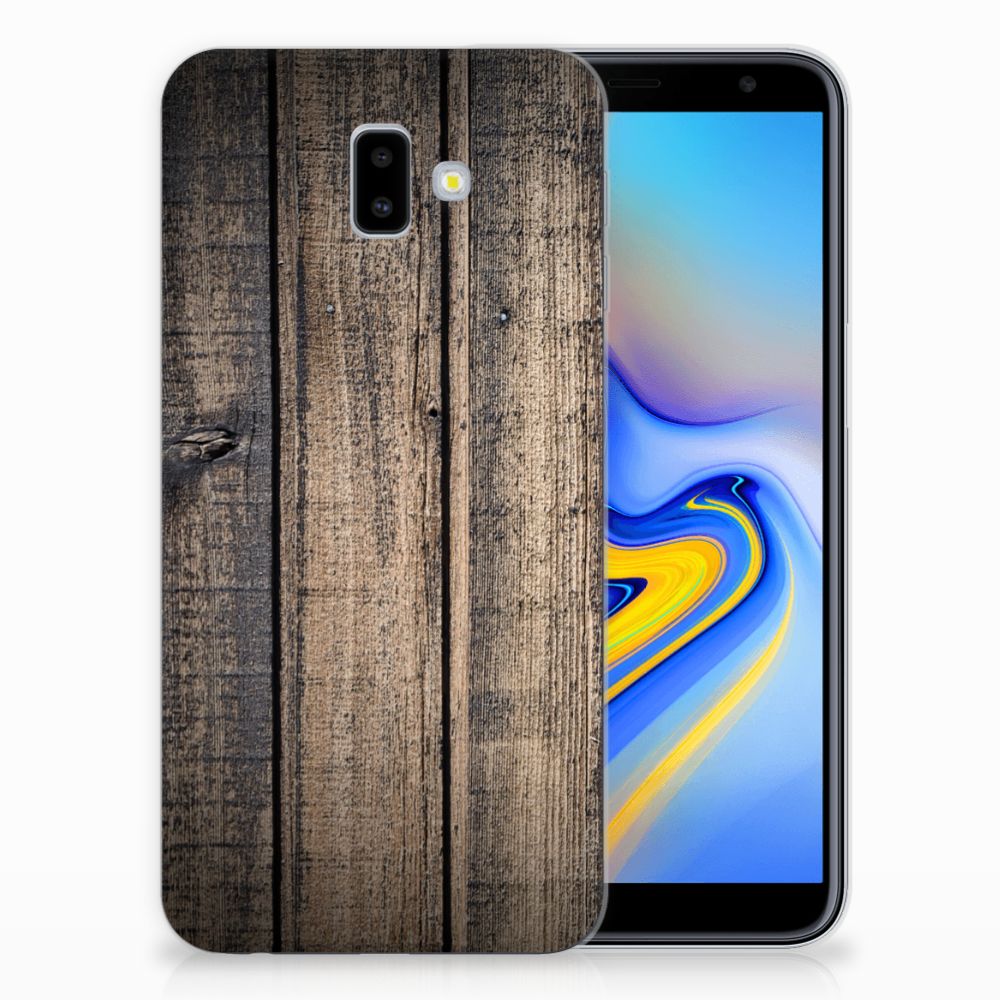 Samsung Galaxy J6 Plus (2018) Bumper Hoesje Steigerhout