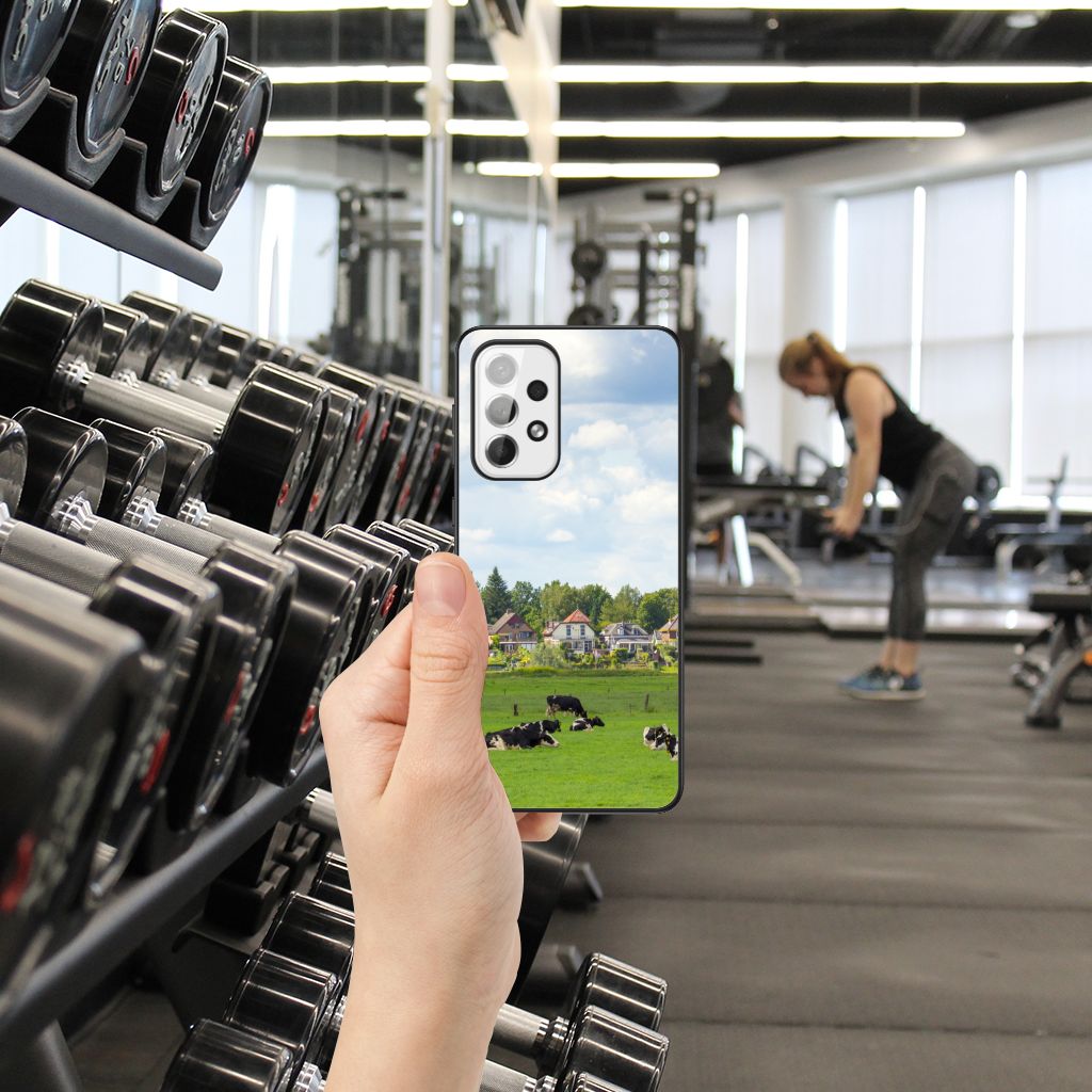 Samsung Galaxy A73 Dierenprint Telefoonhoesje Koeien B2C Telecom