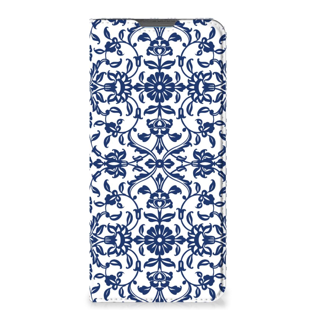 Motorola Moto E32 | Moto E32s Smart Cover Flower Blue