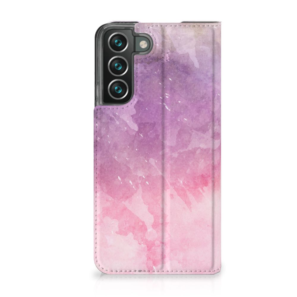 Bookcase Samsung Galaxy S22 Plus Pink Purple Paint - B2C Telecom