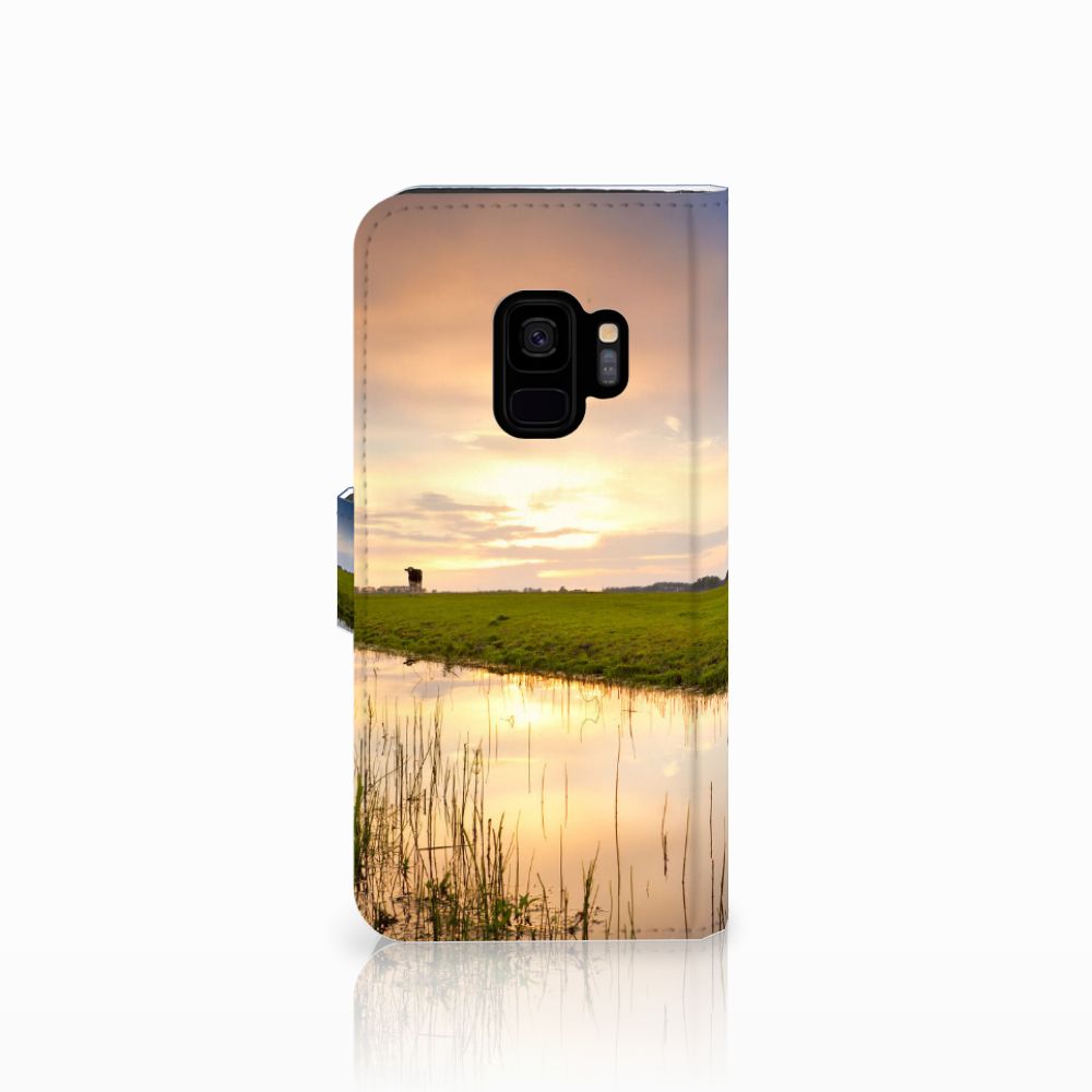Samsung Galaxy S9 Telefoonhoesje met Pasjes Koe