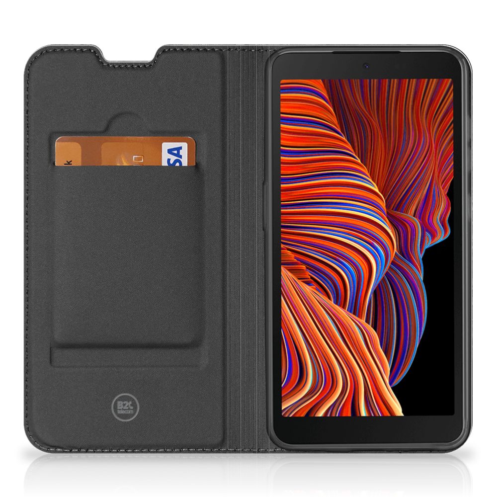 Samsung Galaxy Xcover 5 Book Wallet Case Steigerhout