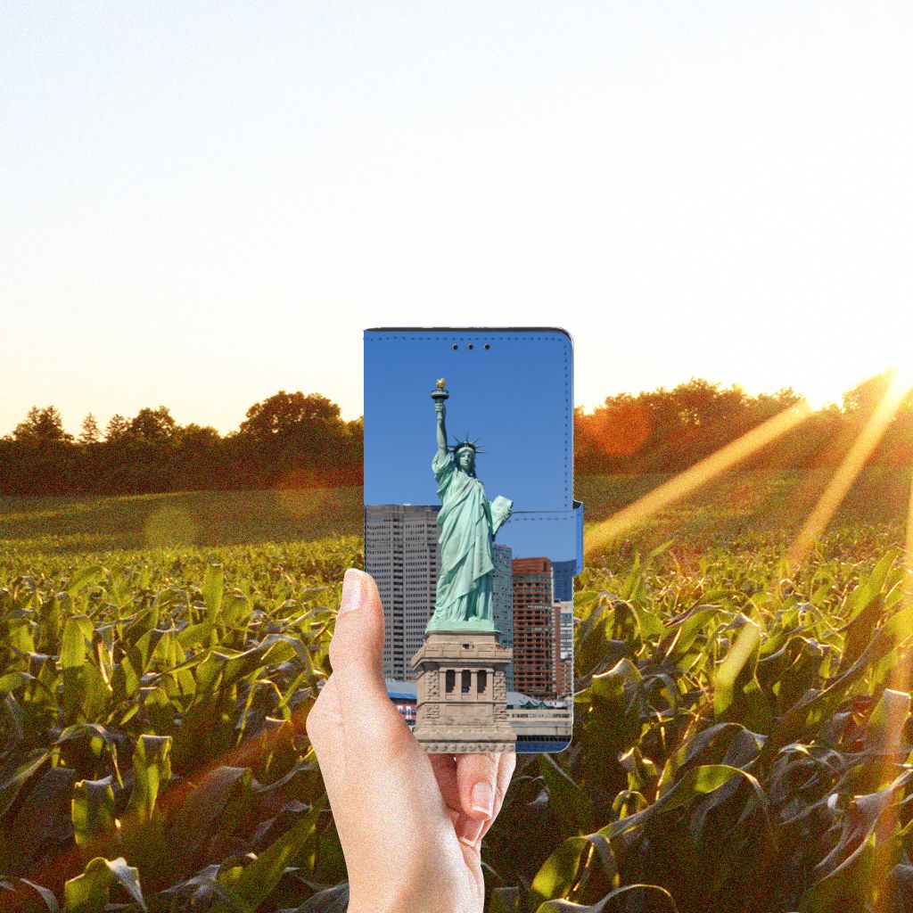 Motorola Edge 20 Lite Flip Cover Vrijheidsbeeld