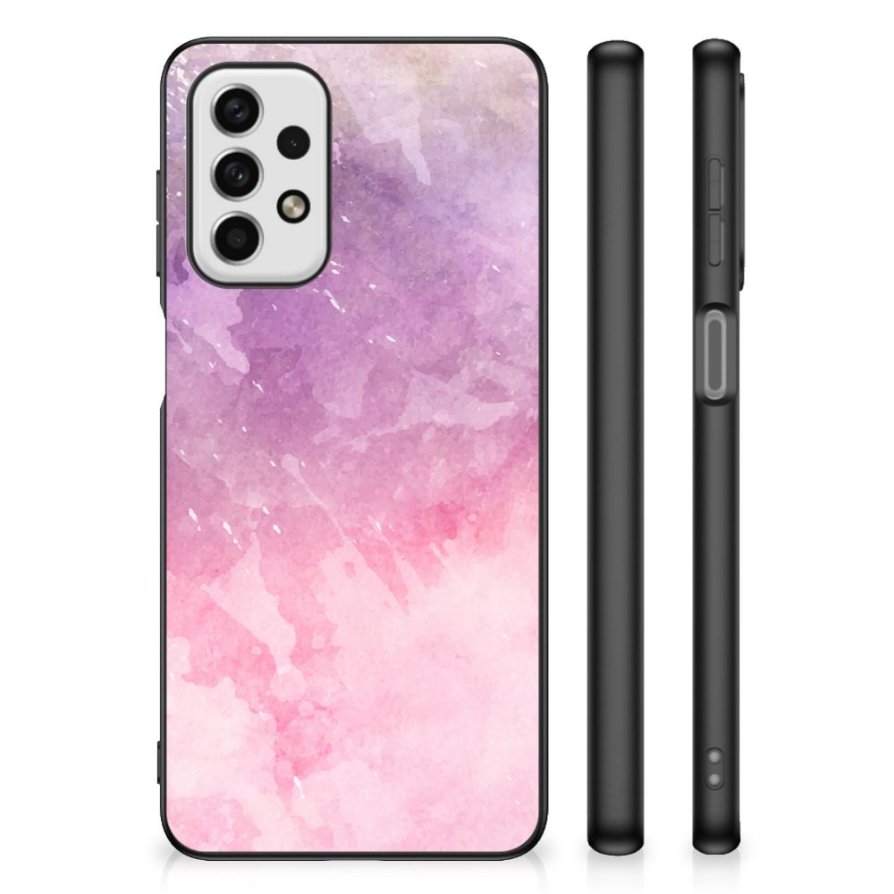 Kleurrijke Telefoonhoesje Samsung Galaxy A23 Pink Purple Paint B2C Telecom