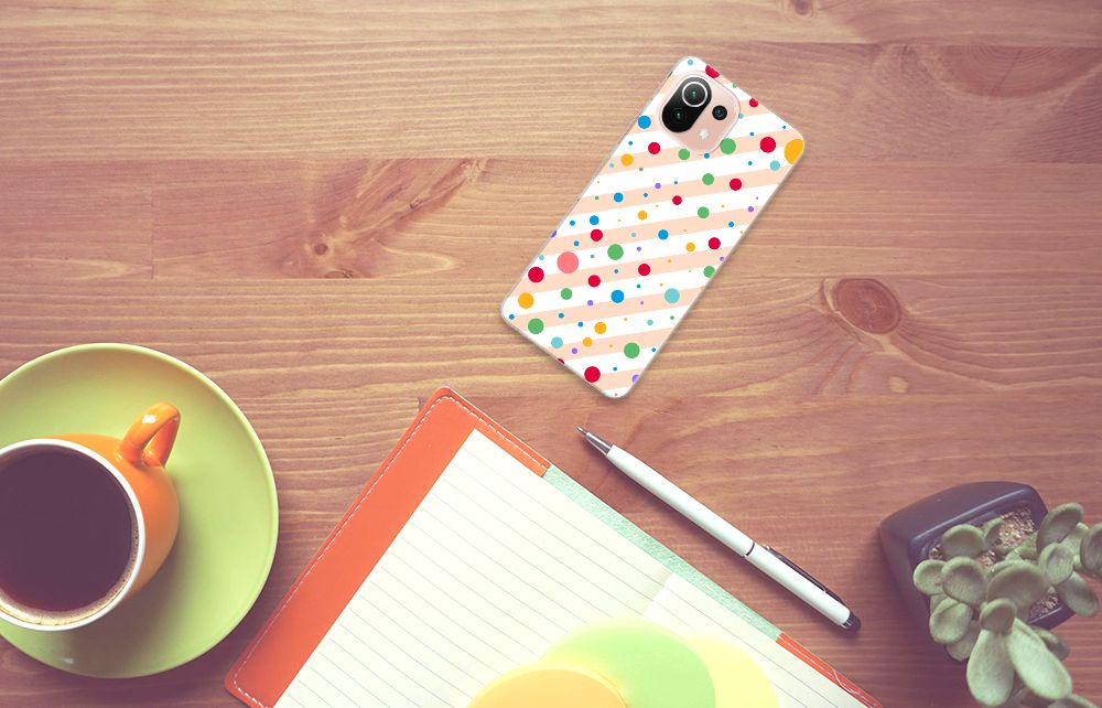 Xiaomi Mi 11 Lite | 11 Lite 5G NE TPU bumper Dots B2C Telecom