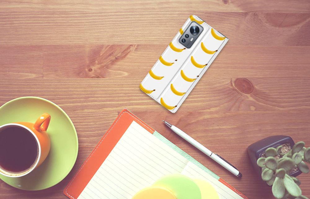 Xiaomi 12 | 12X Flip Style Cover Banana - B2C Telecom