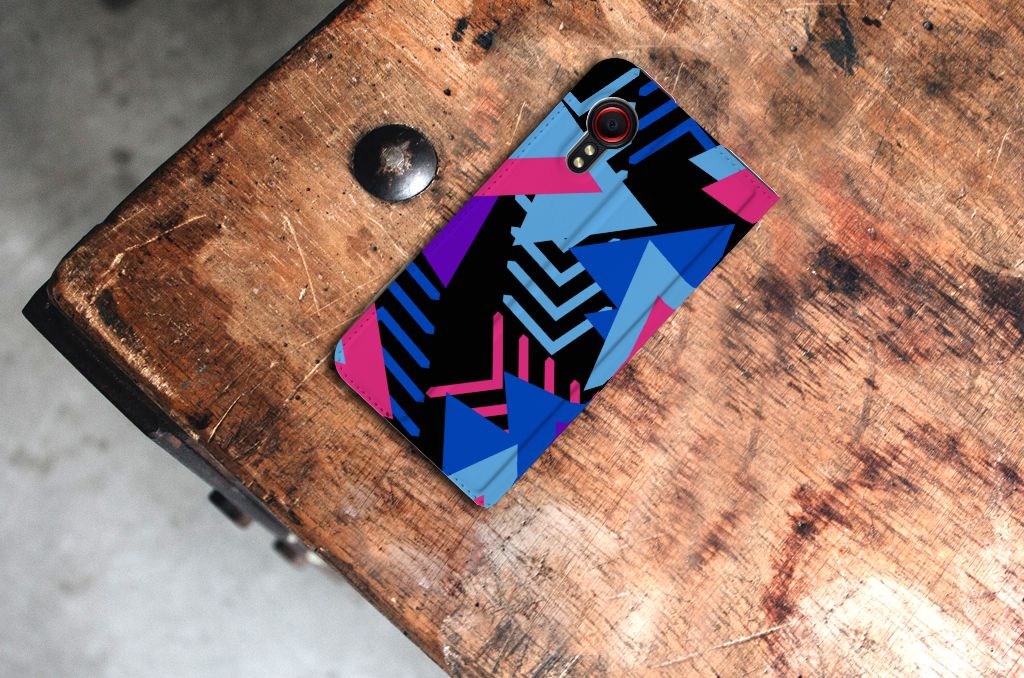 Samsung Galaxy Xcover 5 Stand Case Funky Triangle - B2C Telecom