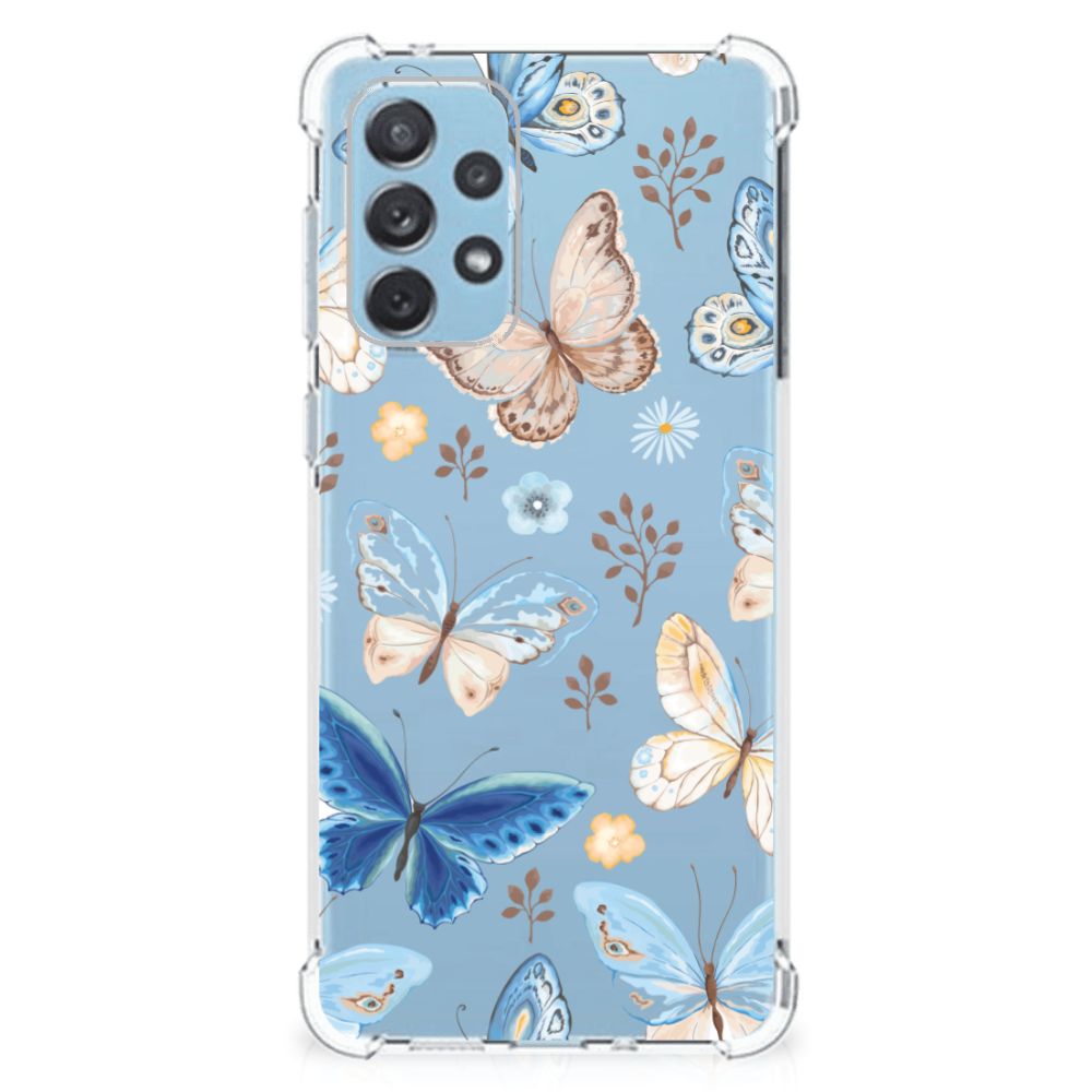 Case Anti-shock voor Samsung Galaxy A73 Vlinder B2C Telecom
