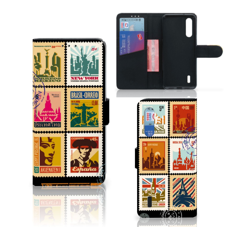 Xiaomi Mi 9 Lite Flip Cover Postzegels
