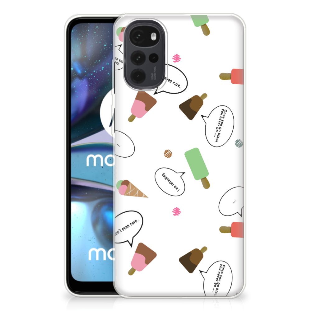Motorola Moto G22 Siliconen Case IJsjes B2C Telecom