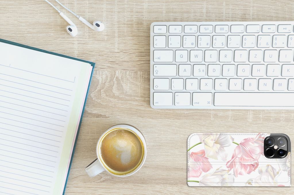 iPhone 12 Pro Max Smart Cover Lovely Flowers - B2C Telecom