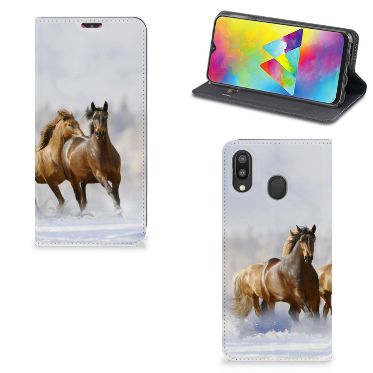 Samsung Galaxy M20 Hoesje maken Paarden