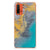 Xiaomi Poco M3 TPU Siliconen Hoesje Marble Blue Gold B2C Telecom